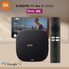 Xiaomi Tv Box S 3rd Gen 4k Android Tv IPTV Full NOVAS