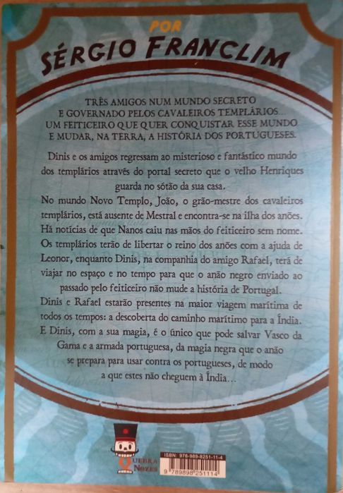 Aventuras Misteriosas - O Anão de Vasco da Gama, Sérgio Franclim