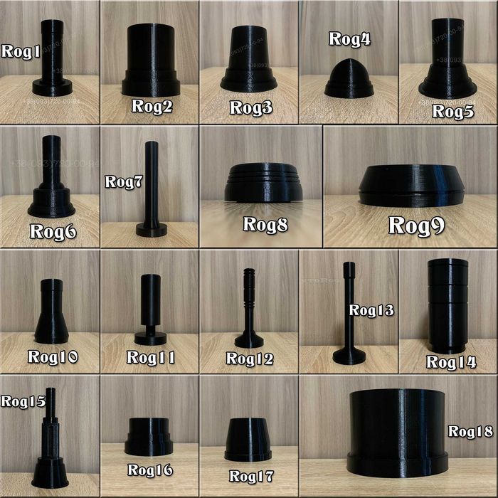 Антенна автомобильная на магните, декоративный аксессуар для авто Rog1