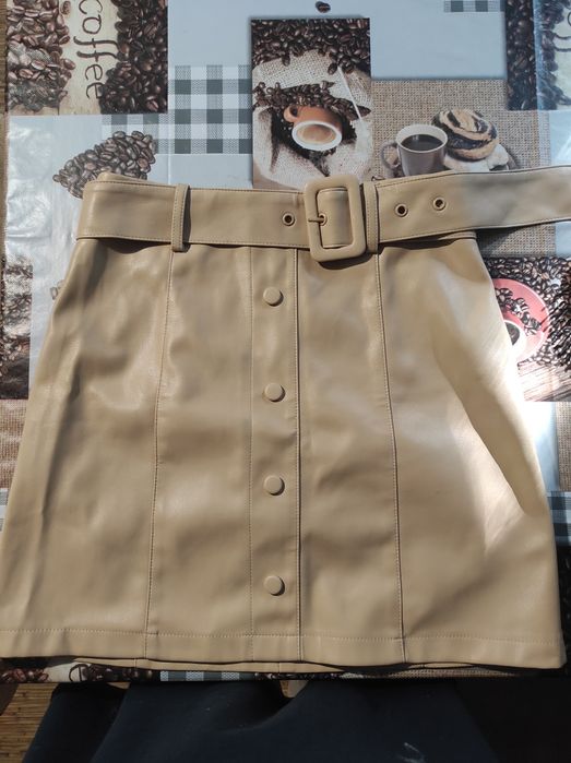 Юбка под кожу NEW YORKER