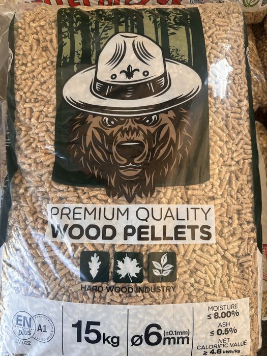 Pellet Pelet A1 ,EN PLUS Standard 11 Rodzajów  Peletu Premium Olczyk Sylva Dankros Premium Wood Pellets KG