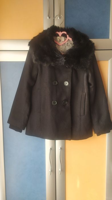 Пальто для девочки 6-7лет 122 рост