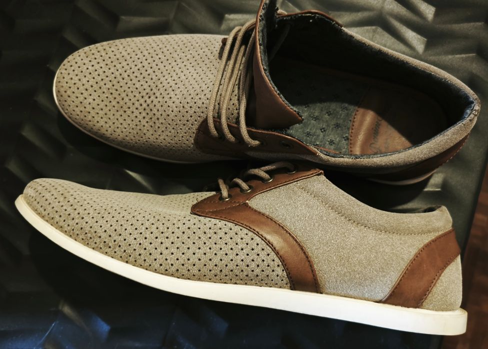 Sapatos novos de verão n 45 camurça