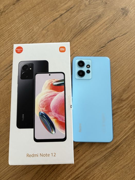 Smartfon Redmi Note 12 Ice Blue 8 GB RAM 256 GB Suchorzew • OLX.pl