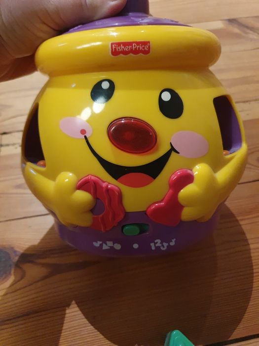 Fisher-Price, Garnuszek na klocuszek, zabawka edukacyjna