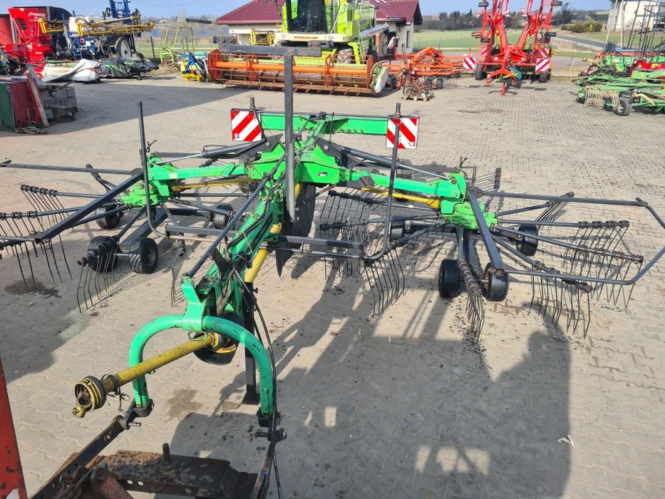 Zgrabiarka dwukaruzelowa Deutz Fahr swat master 7041 vicon kverneland