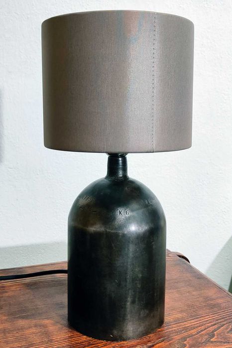 Lampa stołowa - butla nurkowa