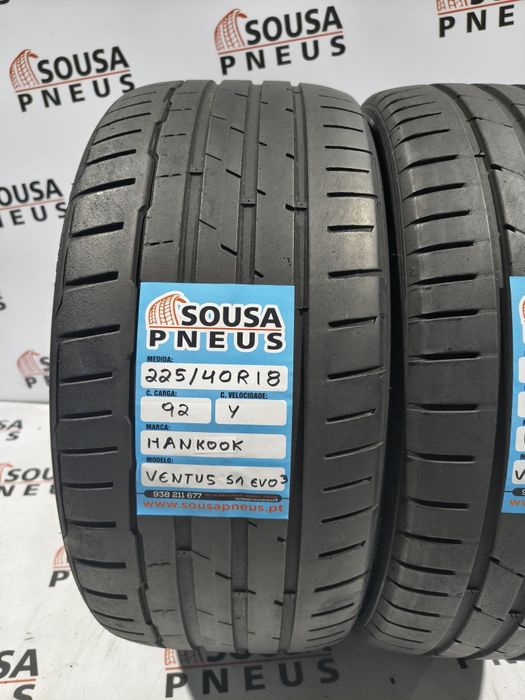2 pneus semi novos Hankook 225-40R18 - Oferta dos portes