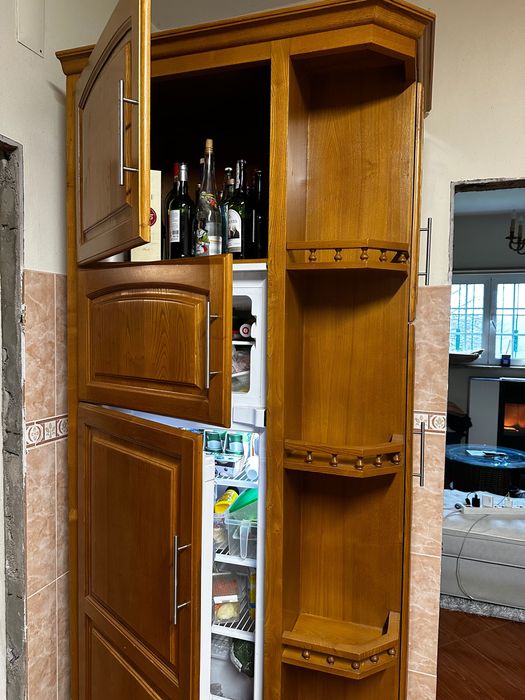 Móvel madeira de castanho. Multifunções