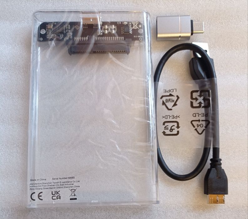 Новый внешний карман USB 3.0 / TYPE-C – SATA для HDD/SSD 2,5