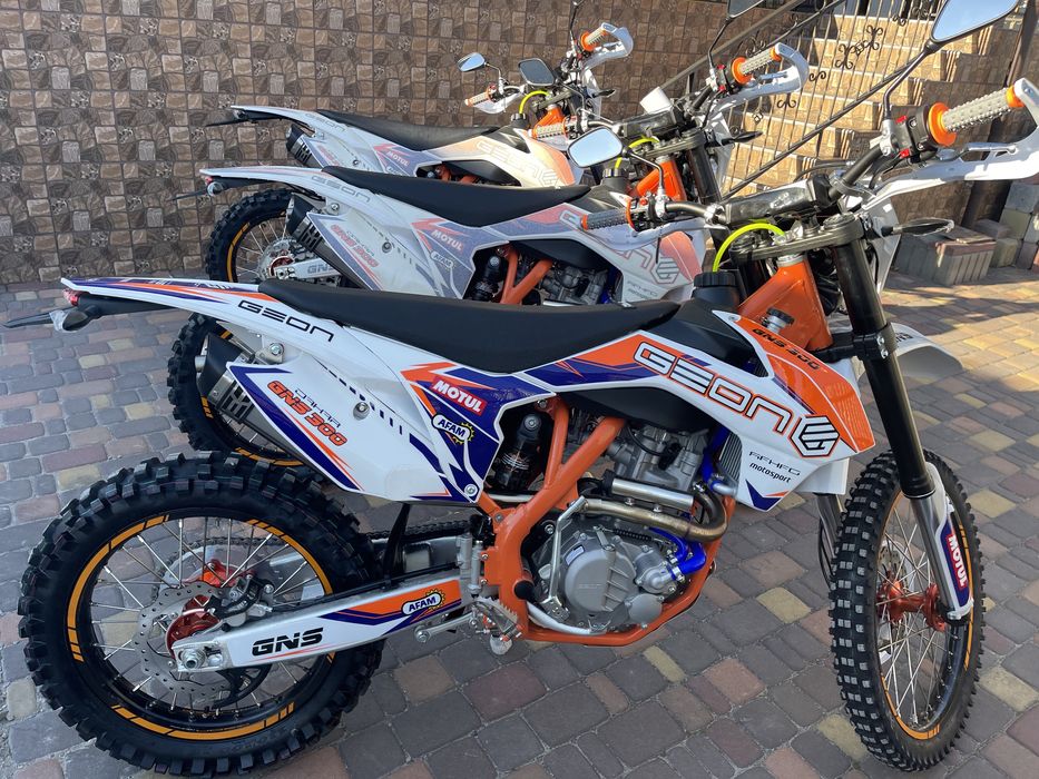 Акція доставка 0 грн, мотоцикл Geon Dakar GNS 300 4v 2025