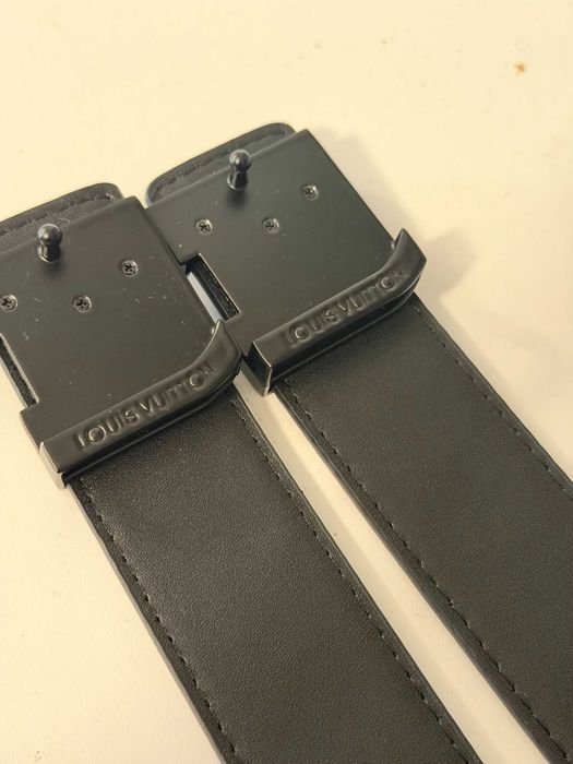 Czarny Pasek louis Vuitton 105 cm