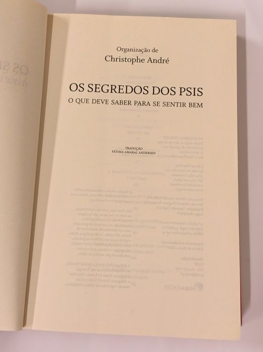 Os Segredos dos Psís, de Christophe André