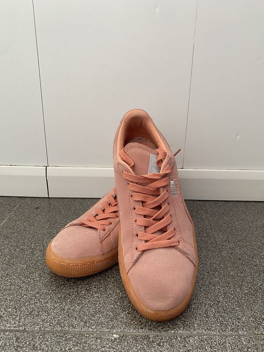 Sapatilhas puma suede rosa