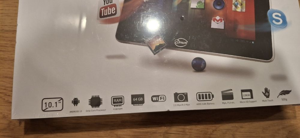 Tablet Smart 10.1" (4GB RAM / 64GB) - Novo e Selado!