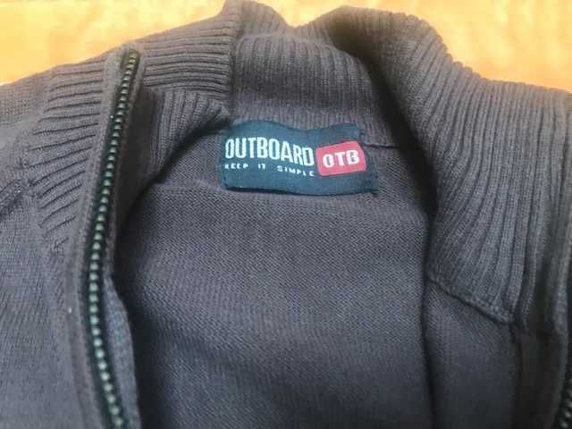 Casaco castanho da Outboard