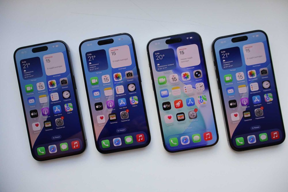 Apple Iphone 15 Pro 128Gb Natural / Black/ Blue Titanium Neverlock Оригінал!