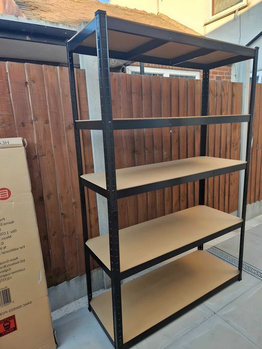 Стелаж 180×90×40 чорний. Посилені моделі та стелажі для взуття90*60*30