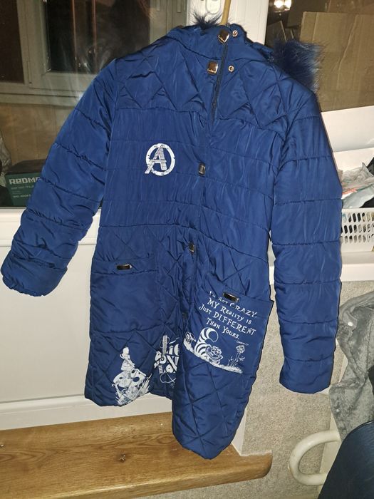 Зимова куртка-пальто р.134