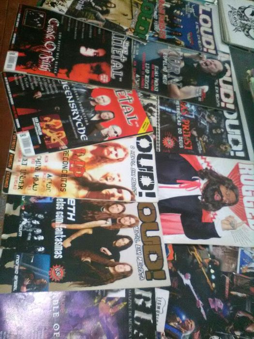 Conjunto de 25 Revistas Loud/Outras