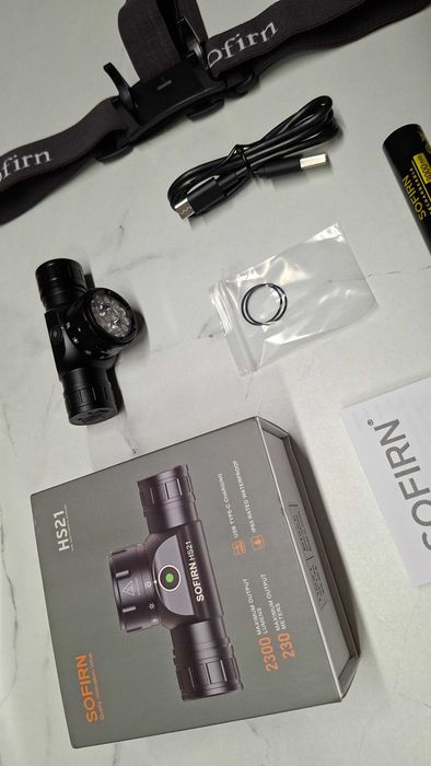 Latarka czołówka sofirn hs 21 mocna 18650 nowa