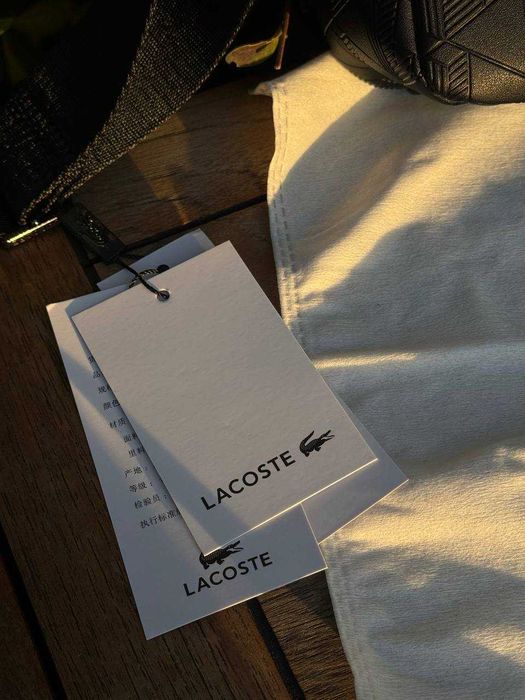 Сумка через плечо Lacoste мессенджер, барсетка Лакоста