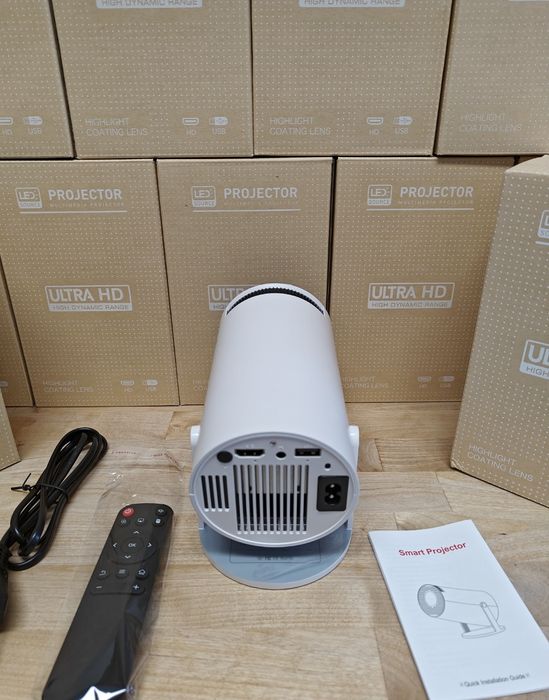 Projetor 6000 lumens + ANDROID Incorporado + Keystone 4D / 1080P