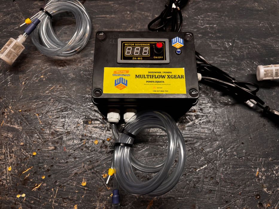 Pompa zębata do oleju przepracowanego