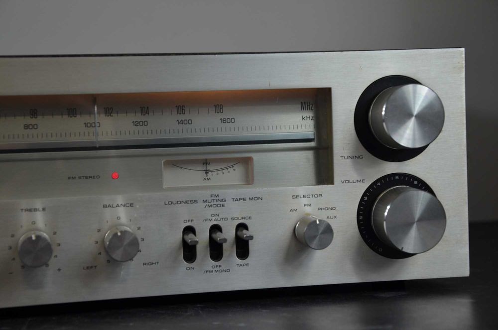 Amplituner Technics SA-200 VINTAGE stereo srebrny okazja