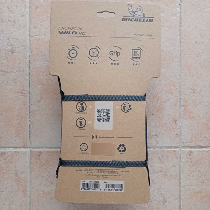 Pneu Michelin WILD XC Racing Line 29x2.35” TLR dobrável