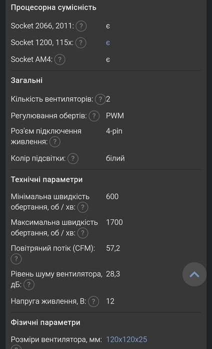 Водяне охолодження Corsair Hydro H100x 12 В