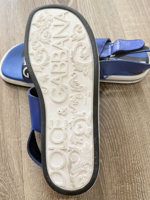 Босоніжки Dolce &Gabbana  шкіряні