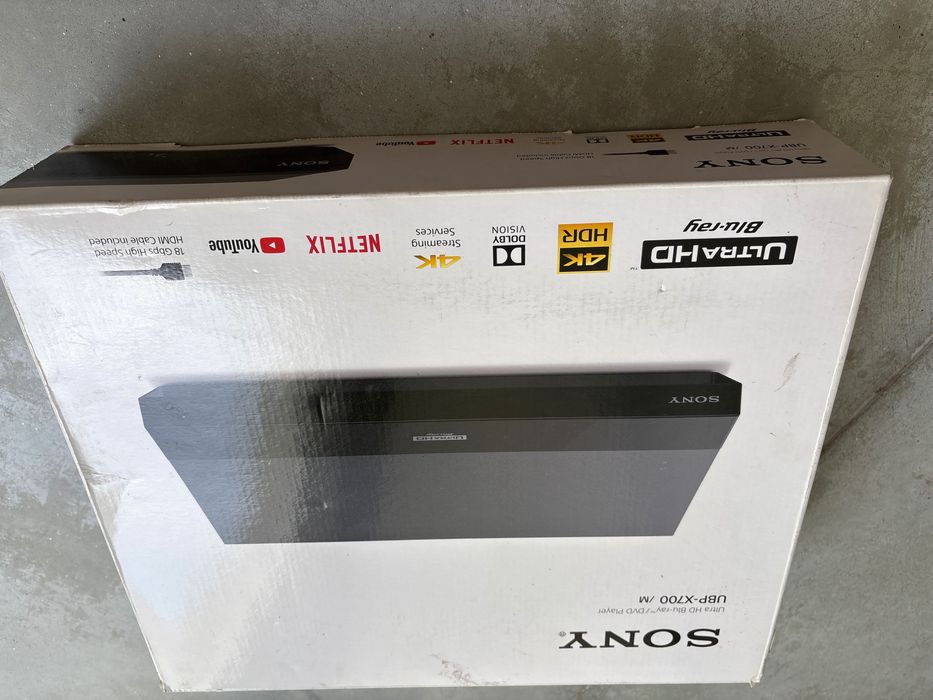 Novo Sony 4K Blu-ray X700 Multi Região