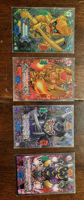 Lego Ninjago karty Platynowe