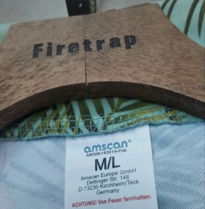Kostium przebranie meskie roz.M/L Hawaje Tropiki karnawal