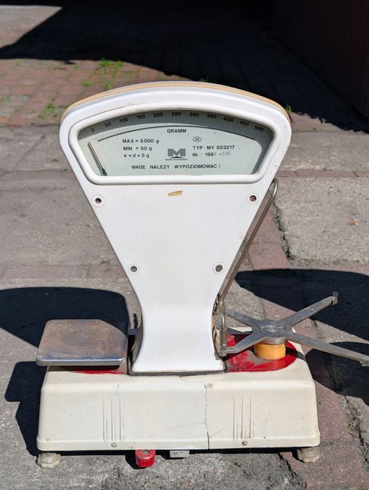 Wagi sklepowe czasów PRL/lat 90.