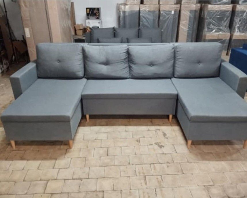 Narożnik rozkładany  z funkcją spania okazja  290 cm x 145
