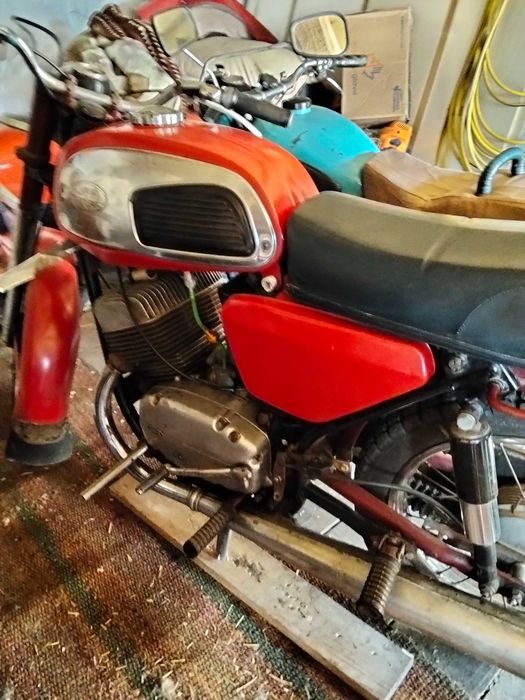 ЯВА 633  з коляскою 1976