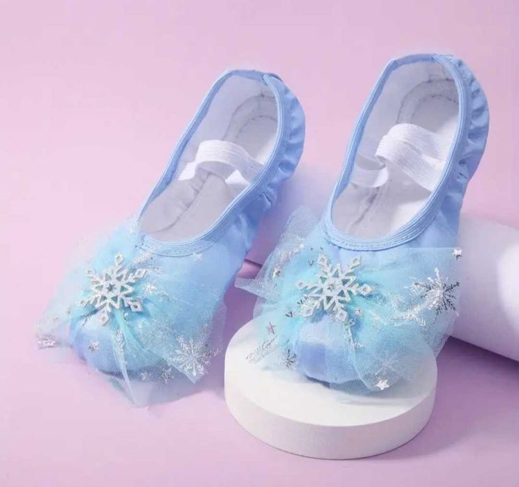 Buty Elsa baletki r. 29 przebranie