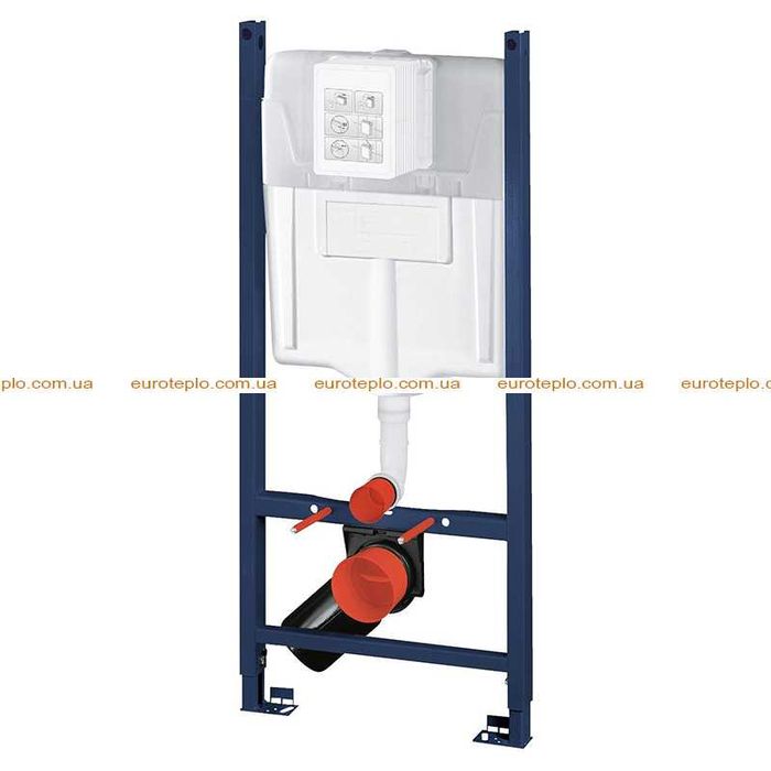 АКЦІЯ !  Інсталяція GROHE Rapid SL + кнопка + безобідковий унітаз