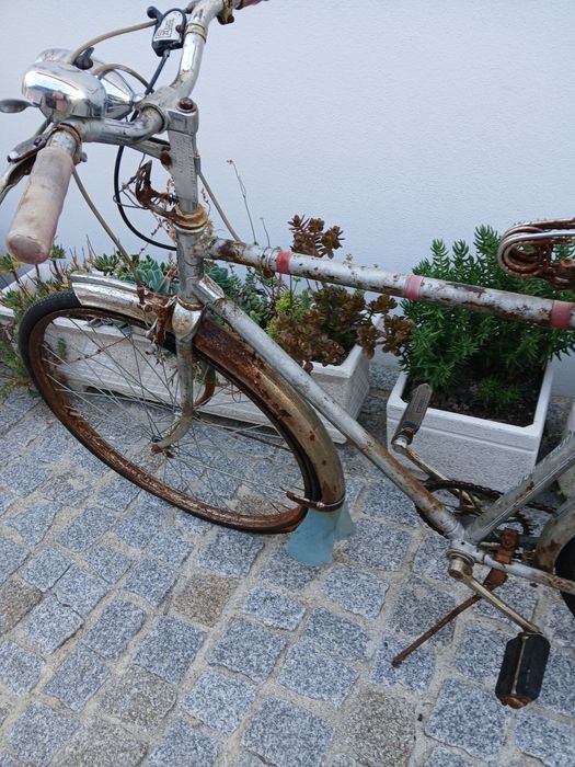 Pasteleira Raleigh homem 1970 restaurar