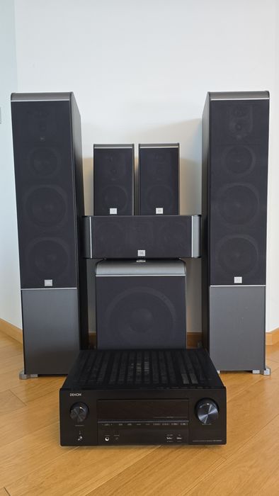 Tytuł ogłoszenia:Kino Domowe 5.1 JBL ES (ES80/ES20/ES25C) + Subwoofer + Denon AVR-X2600H (Komplet)