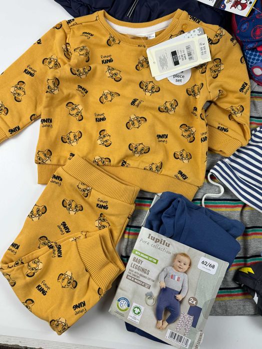 Міні лот бебі (0 міс до 3 р.) весна, лоти сток оптом, дитячий одяг