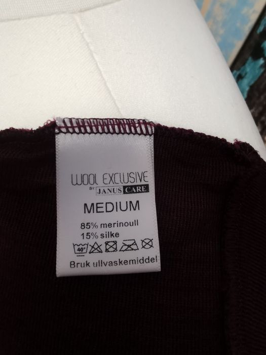 Janus care wool exlusive M merino wool z jedwabiem
