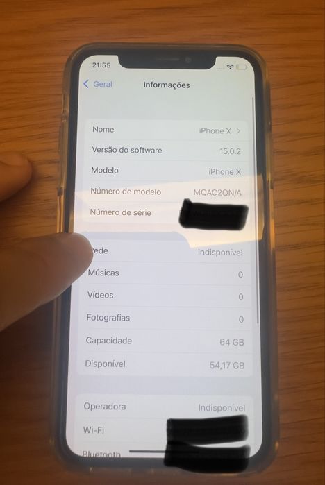 iPhone X 64GB Preto