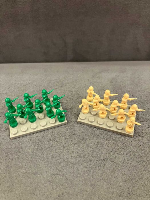 Nanofigurki żołnierzy minifigurki, micro, wojsko, do makiet, jak lego