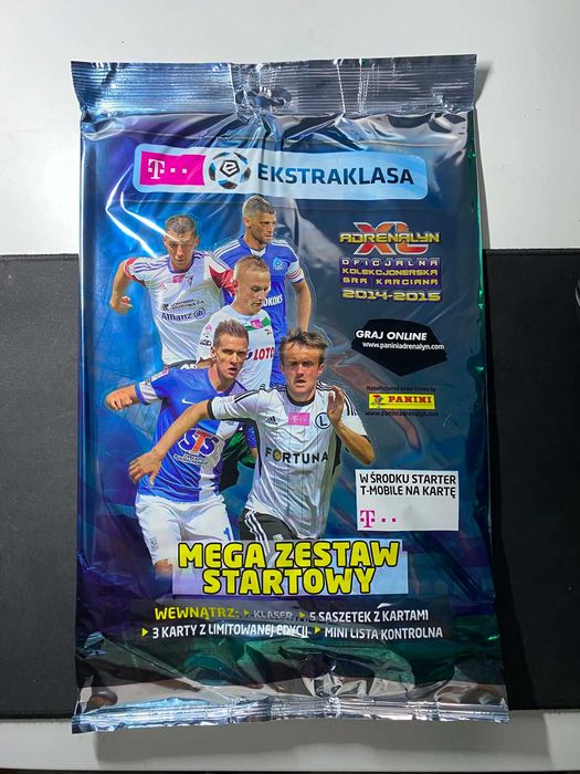 Megazestaw startowy panini ekstraklasa 2014/15