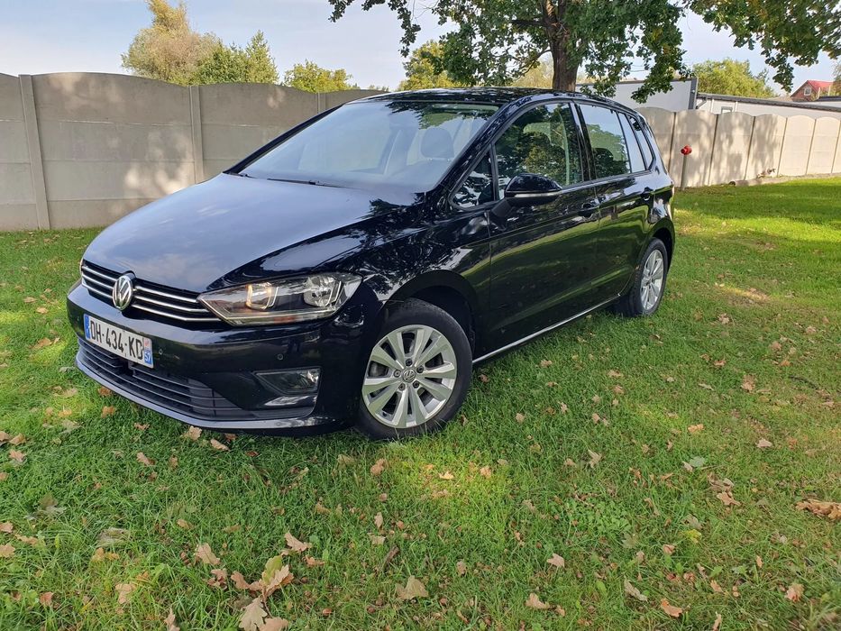 Volkswagen Golf Sportsvan 1.6tdi 115KM Radar 2014r Zadbany