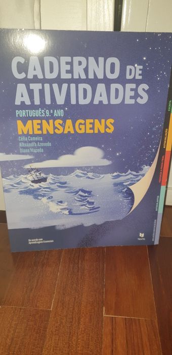 Vendo estes livros de leitura obrigatória e um livro de actividades
