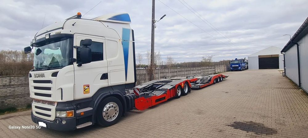 Scania R420 EURO 5 z adblue FVG  SCANIA R420 EURO 5 Zabudowa 6X2 FVG+przyczepa FVG VDI 2700